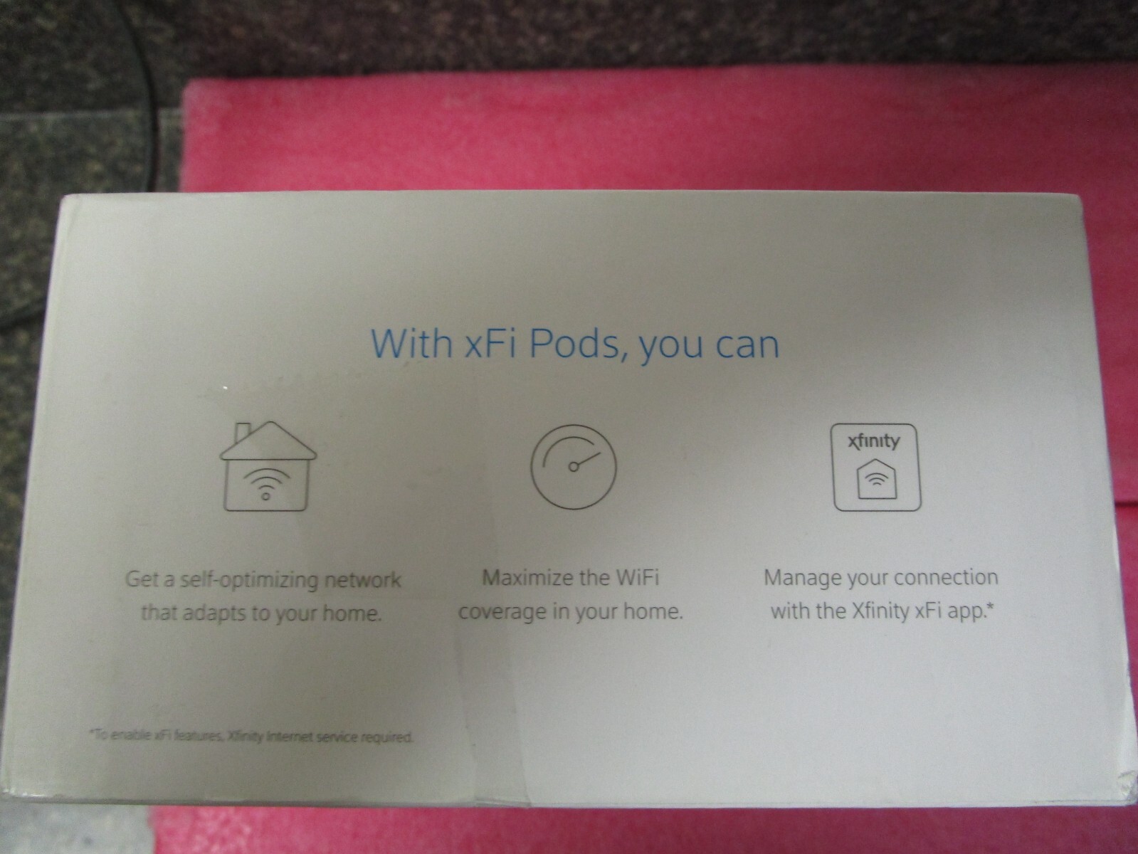 Xfinity XFI Pods Wifi Network Range Extender XE1-S Pack of 6