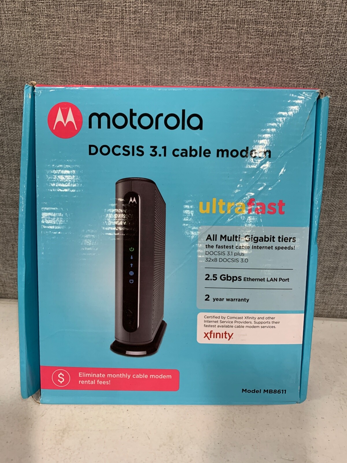 Motorola MB8600 DOCSIS 3.1 Cable Modem