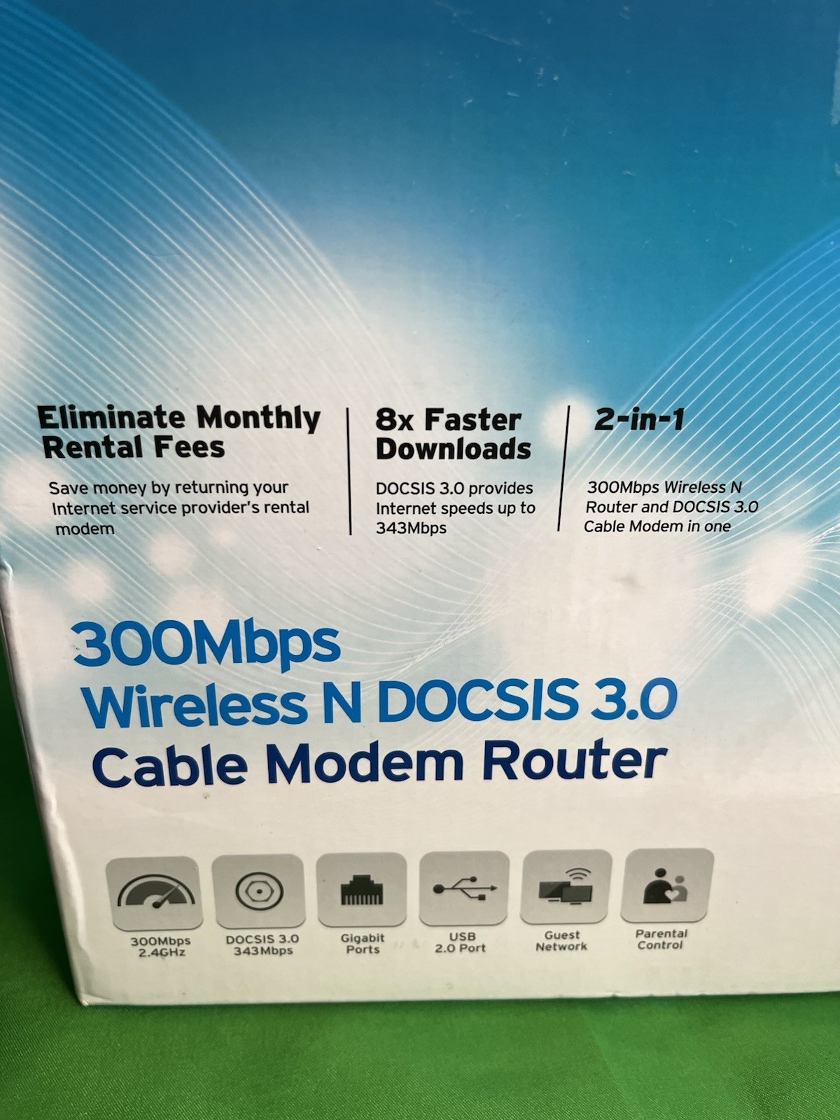 TP-Link TC-W7960 300Mbps Wireless N DOCSIS 3.0 High Speed Cable Modem Router