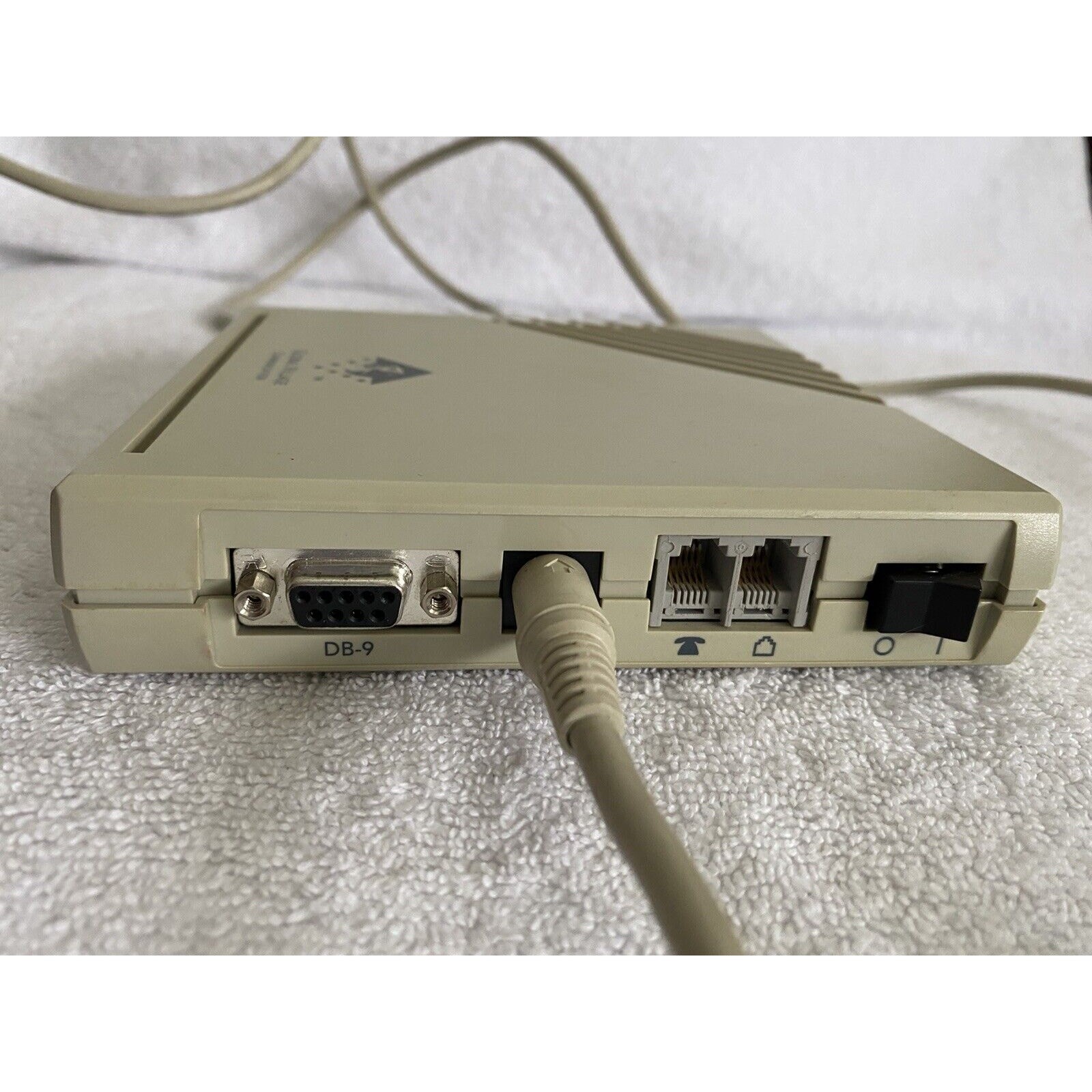 Global Village Communication Model A800 Teleport/Gold Fax Modem With Adapter!