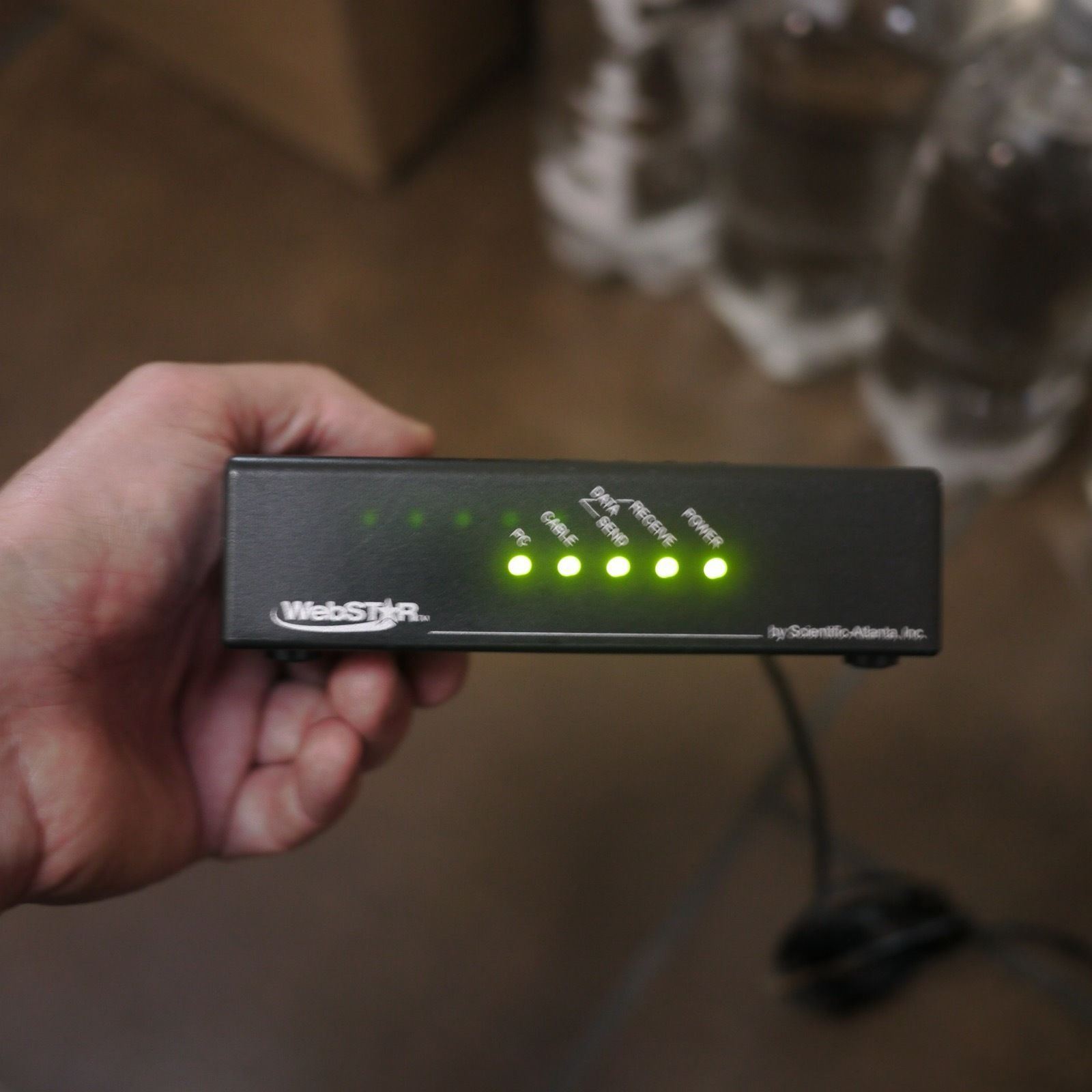 WEBSTAR Scientific-Atlanta DPC2100 Cable Modem + Power AC Adapter Plug