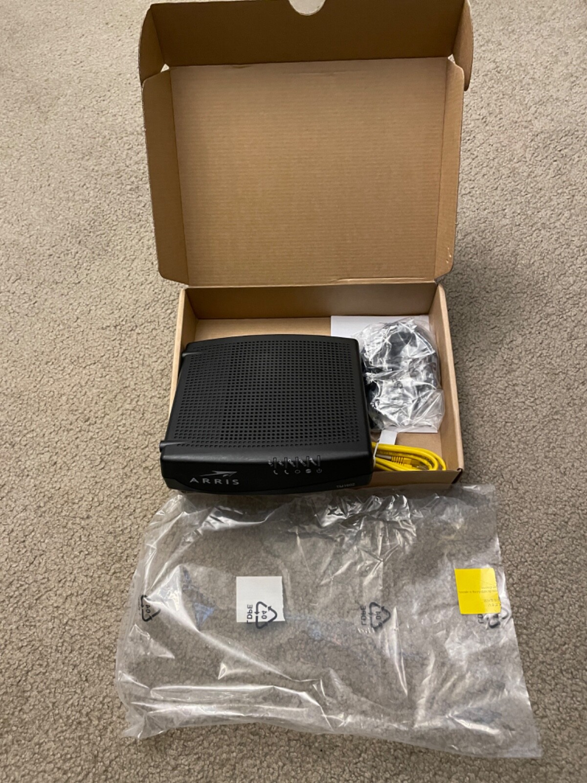 arris tm1602a cable modem