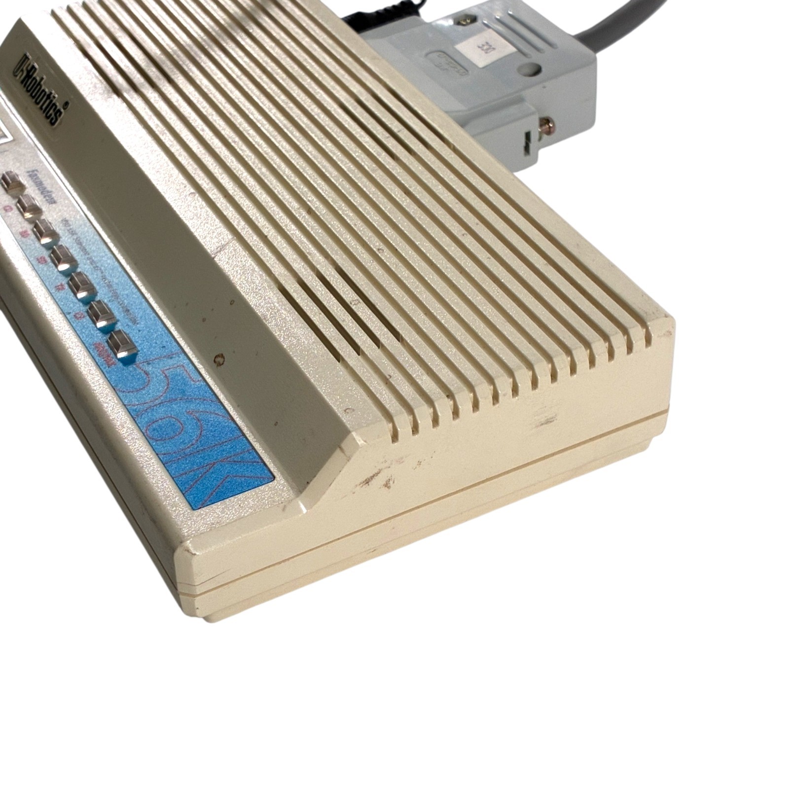 USRobotics Sportster 56K External Dial-Up Modem Model 0701 00568603 w/ Cable