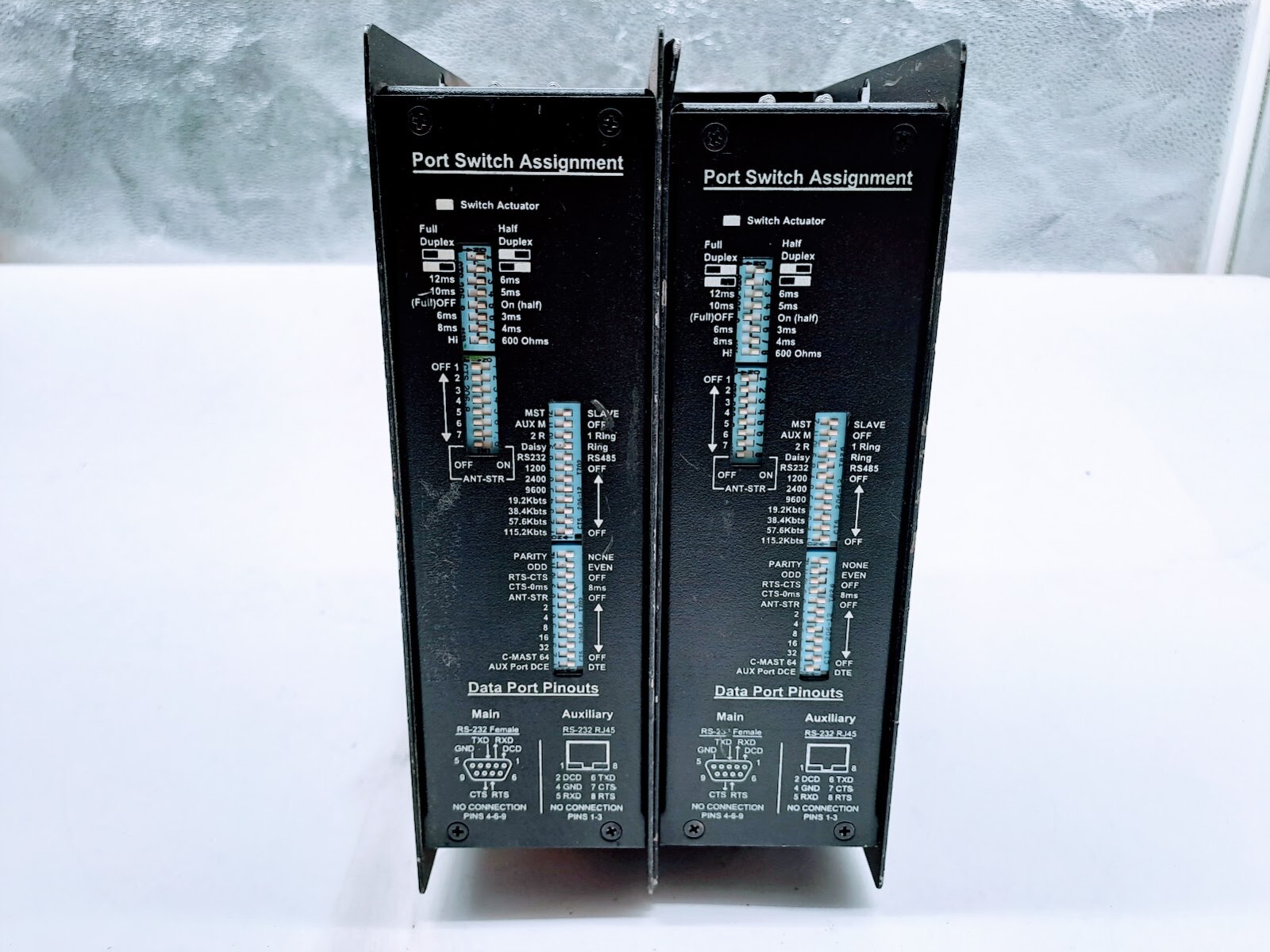 Lot of 2 GDI Communications FDM-FSK Fiber Optic Modem