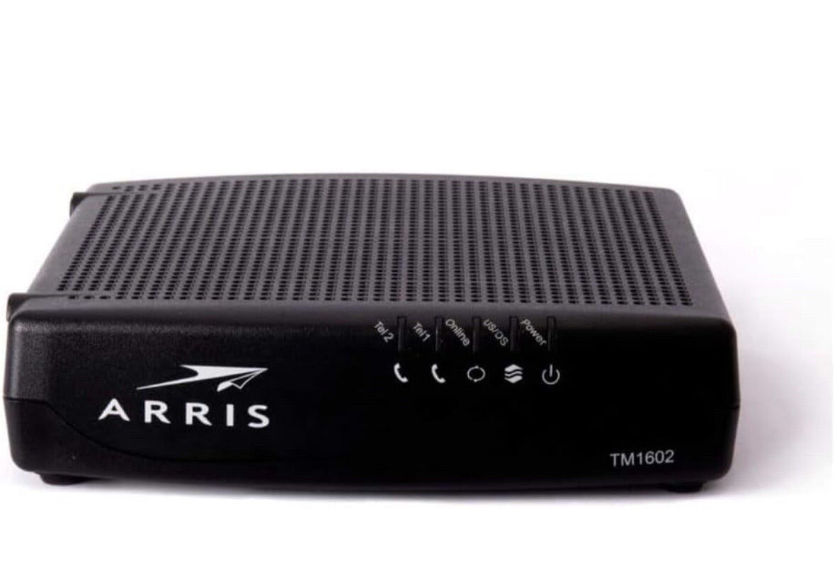 Arris TM1602A Docsis 3.0 Touchstonr Telephony Cable Modem – Optimum Internet