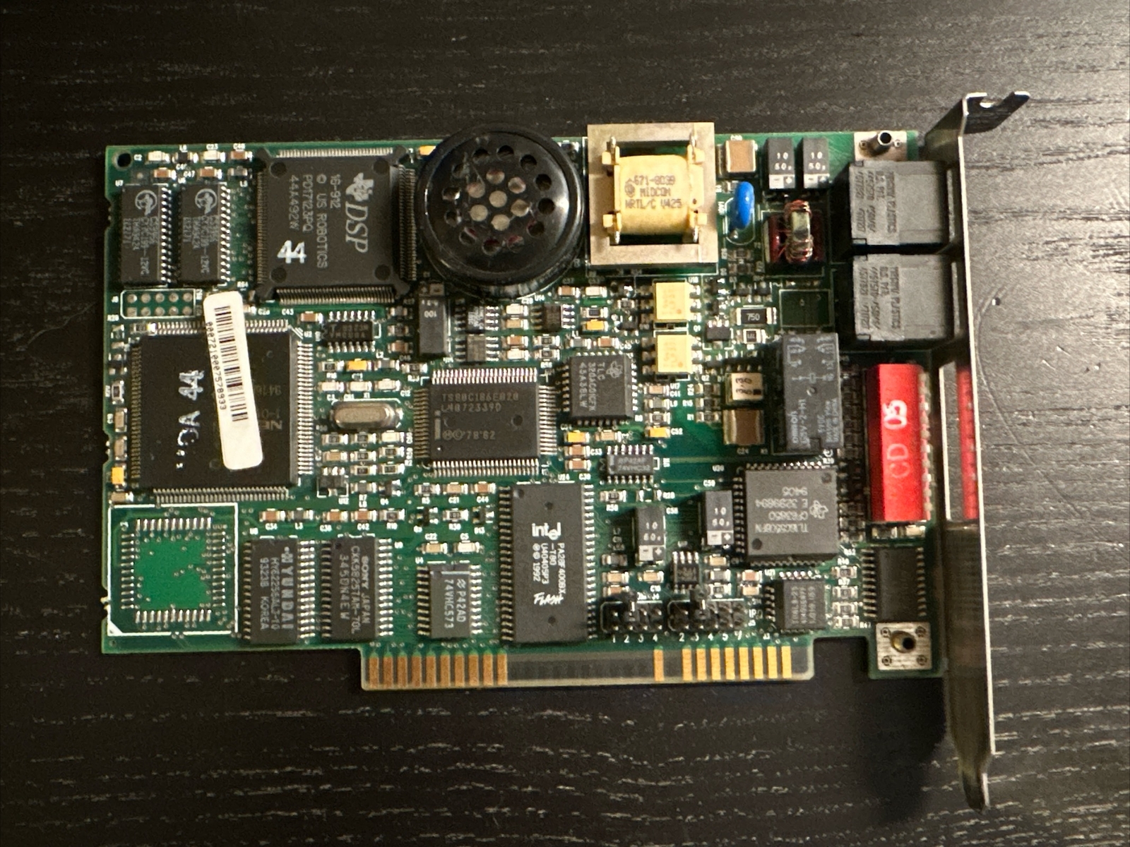 US Robotics 1.012.0269-C Courier 28.8k Fax Modem Vintage ISA Card 1994
