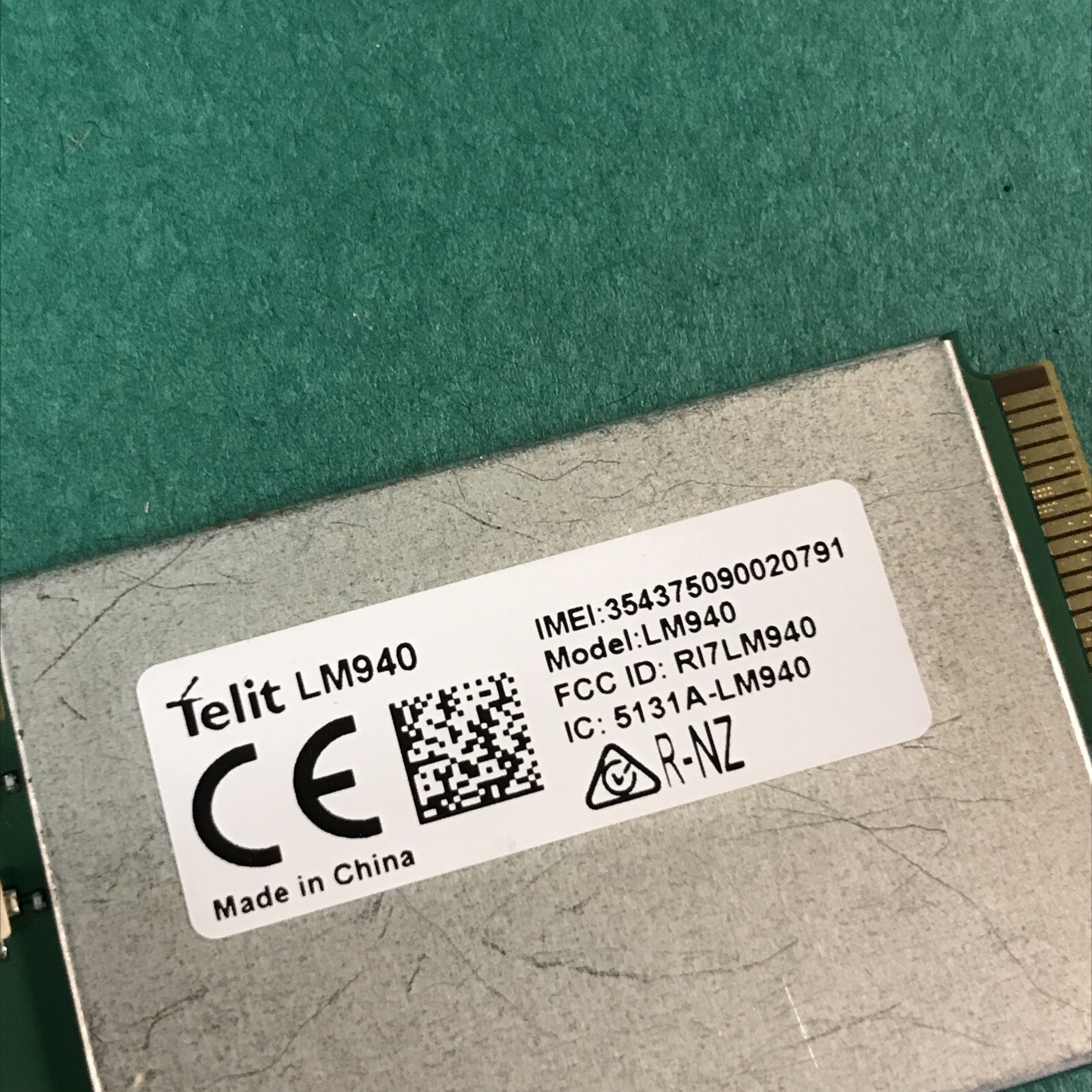 Telit LM9405131A- LM940 4G LTE mPCIe Module