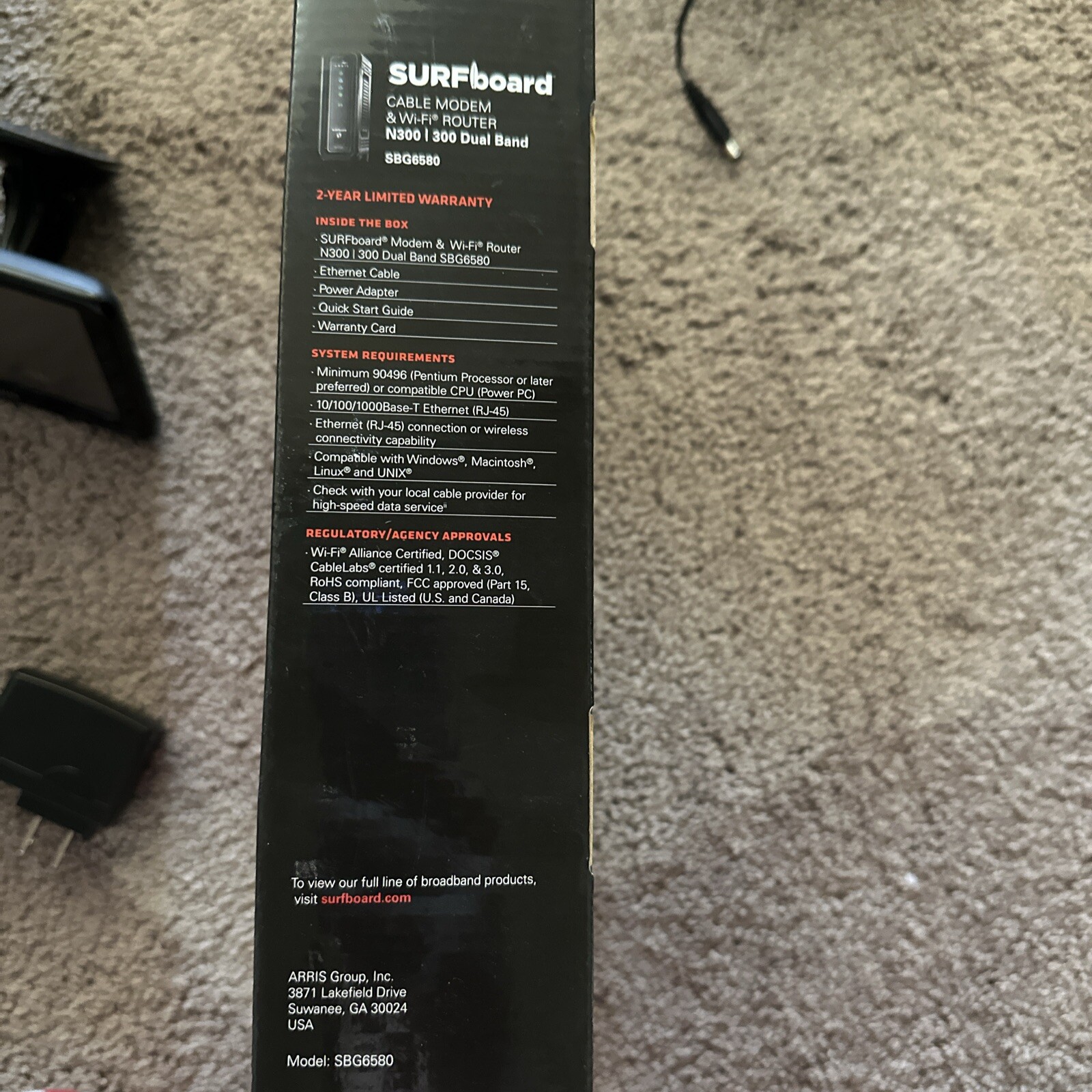 Motorola SURFboard SB6180 (SB6180)