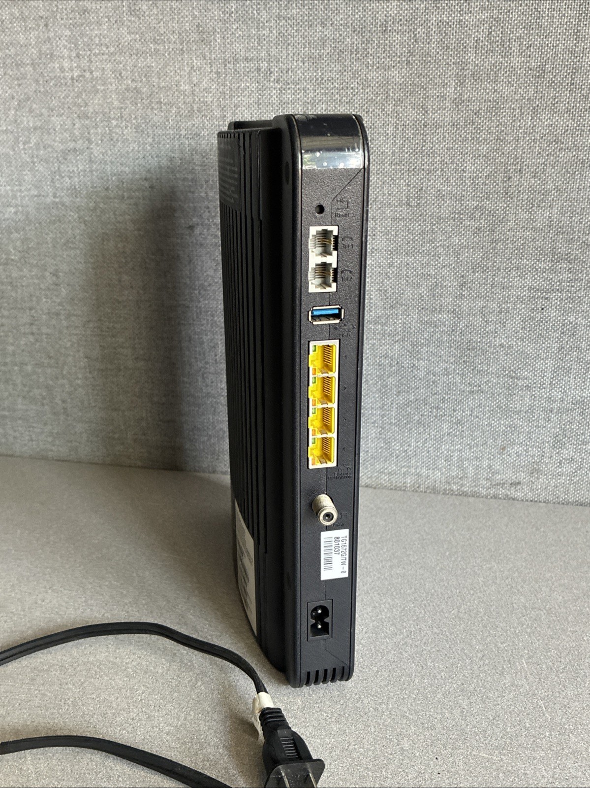 Arris TG1672G Touchstone Telephony Gateway WIFI (2.5/5.0GHz) Cable Modem/Router