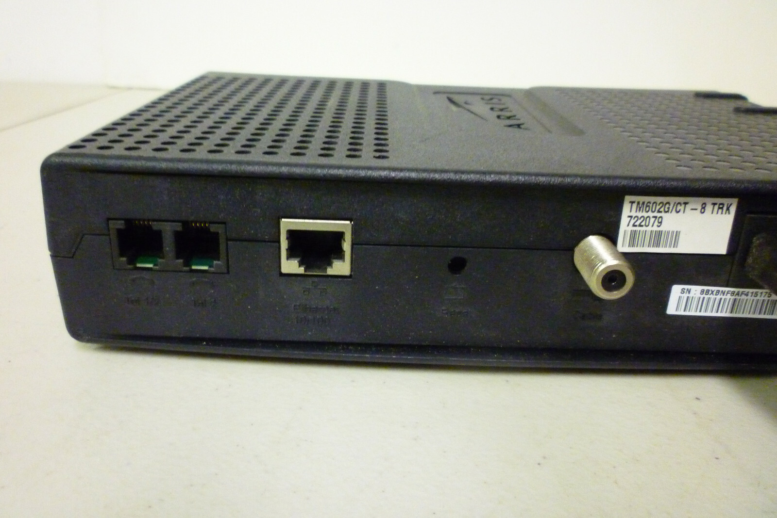 Arris TM602G/CT Modem