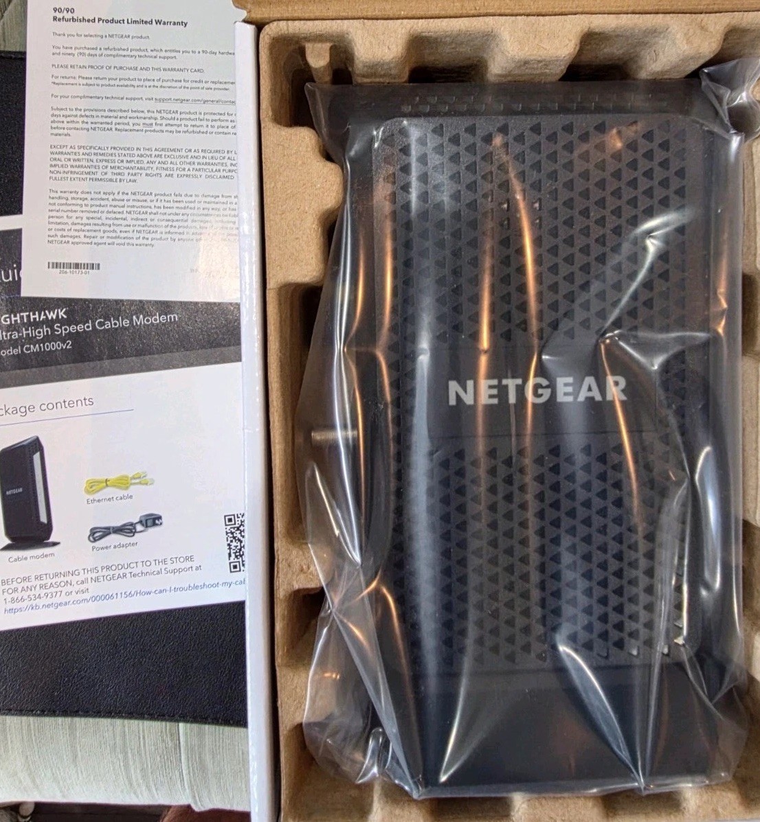 Netgear CM1000v2 Nighthawk DOCSIS 3.1 Cable Modem