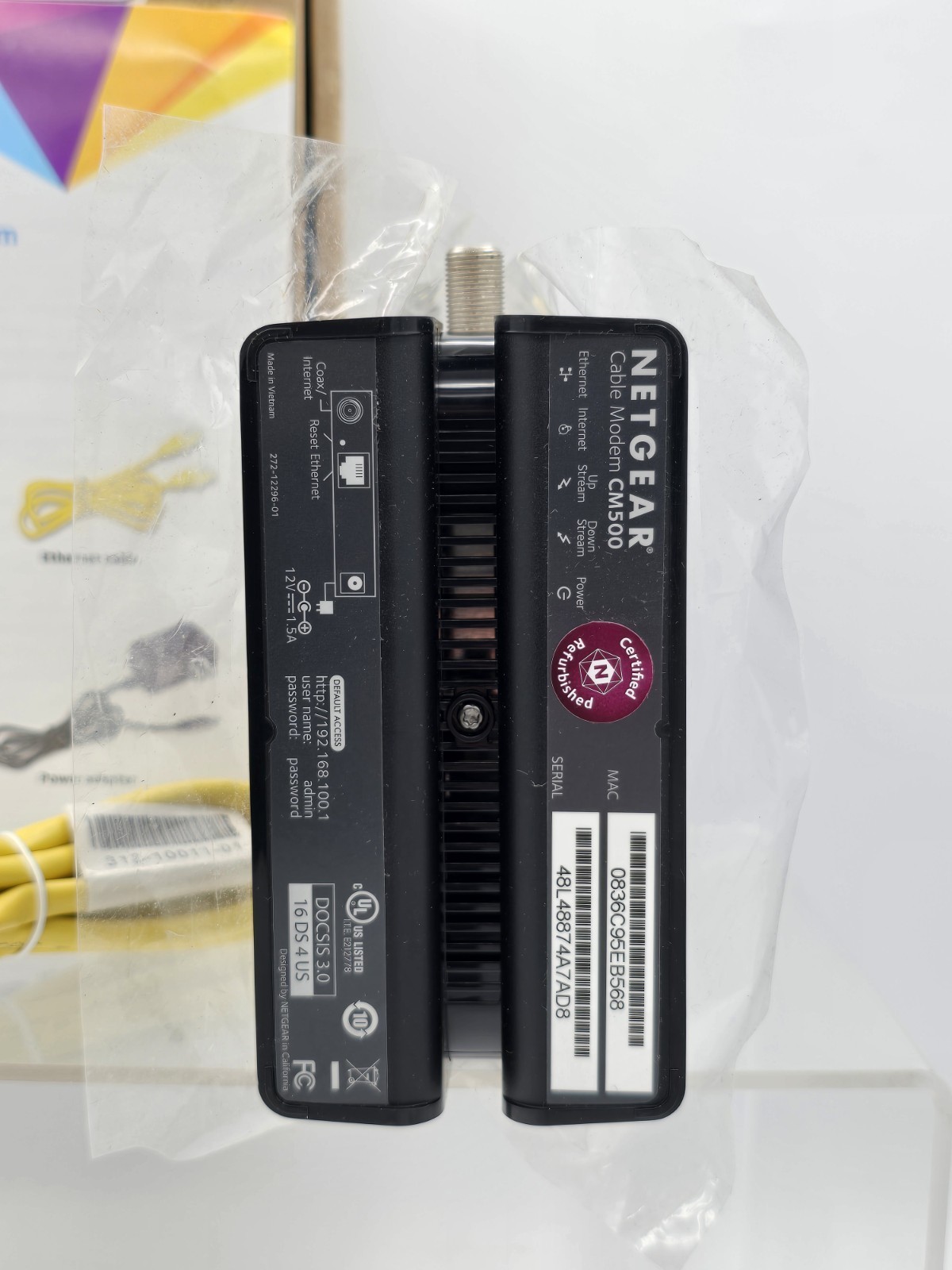 NETGEAR CM500 680 Mbps Cable Modem – Tested And Working!
