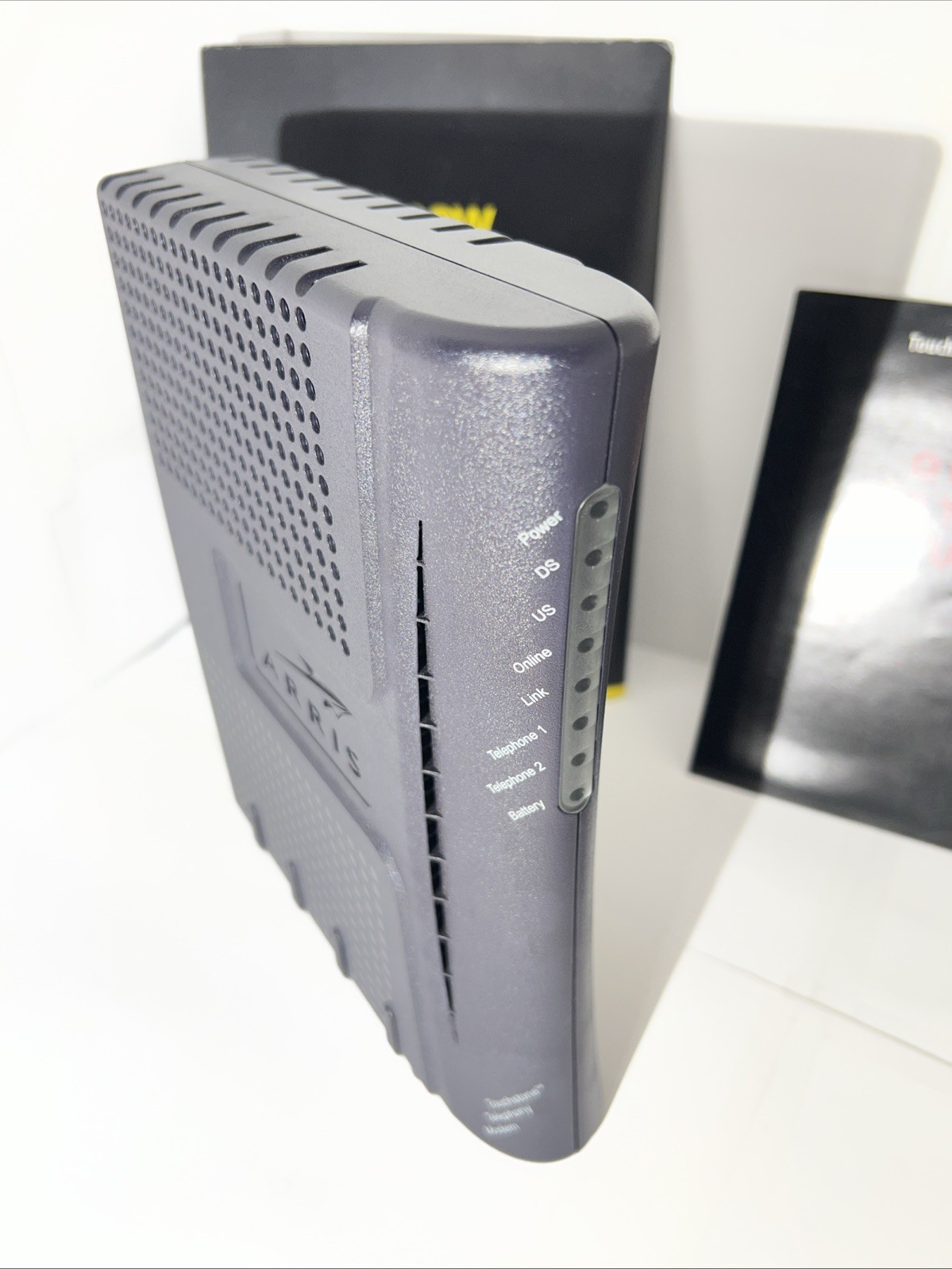 Arris Wireless Telephony Modem Model TM502G Black
