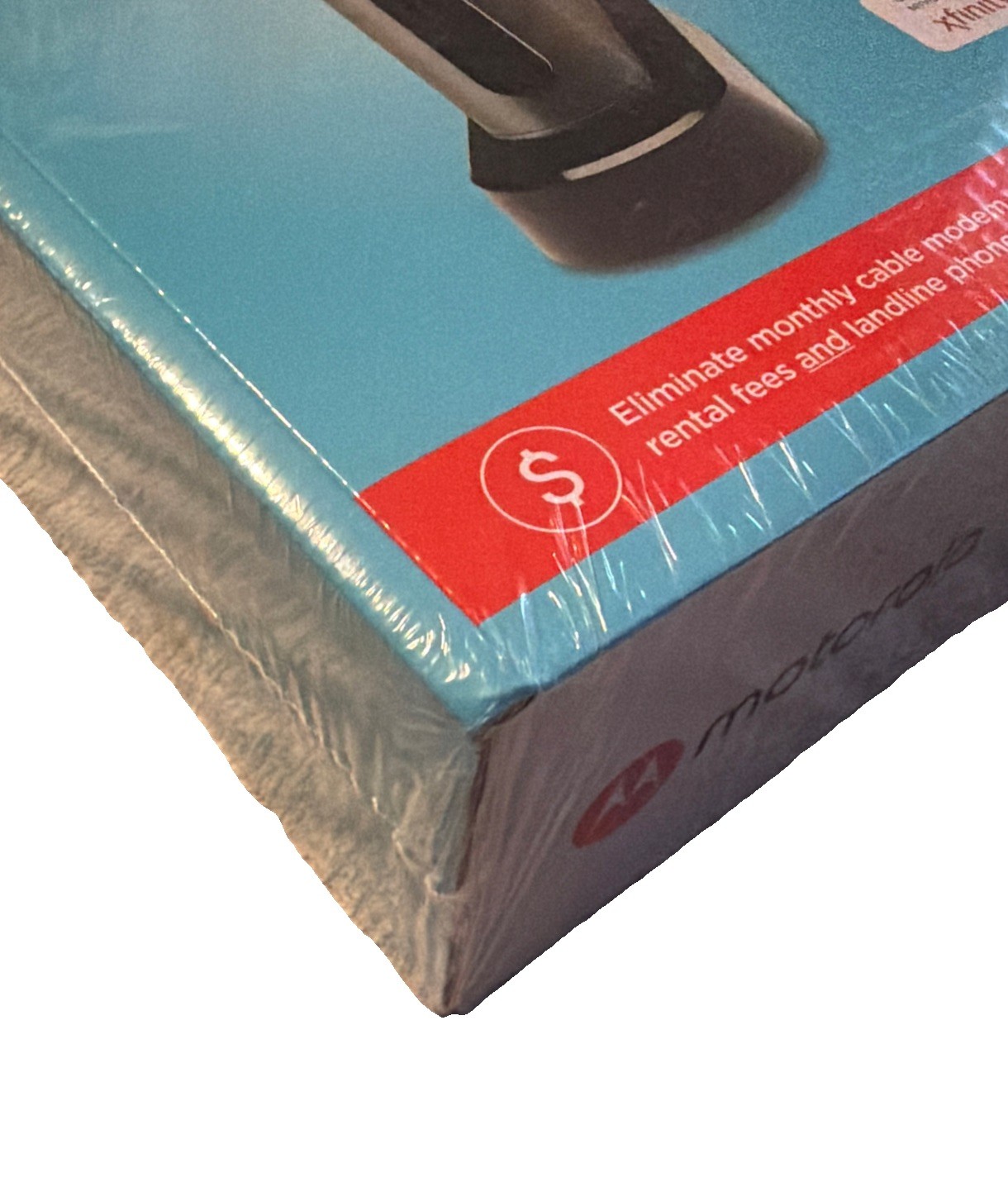SEALED Motorola MT7711 24X8 Cable Modem & AC1900 Dual Band Wi-Fi Gigabit Router
