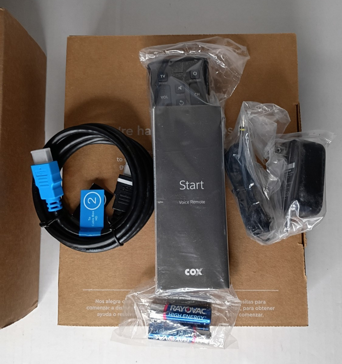 NEW! / Cox Contour 4k Streaming Cable Box