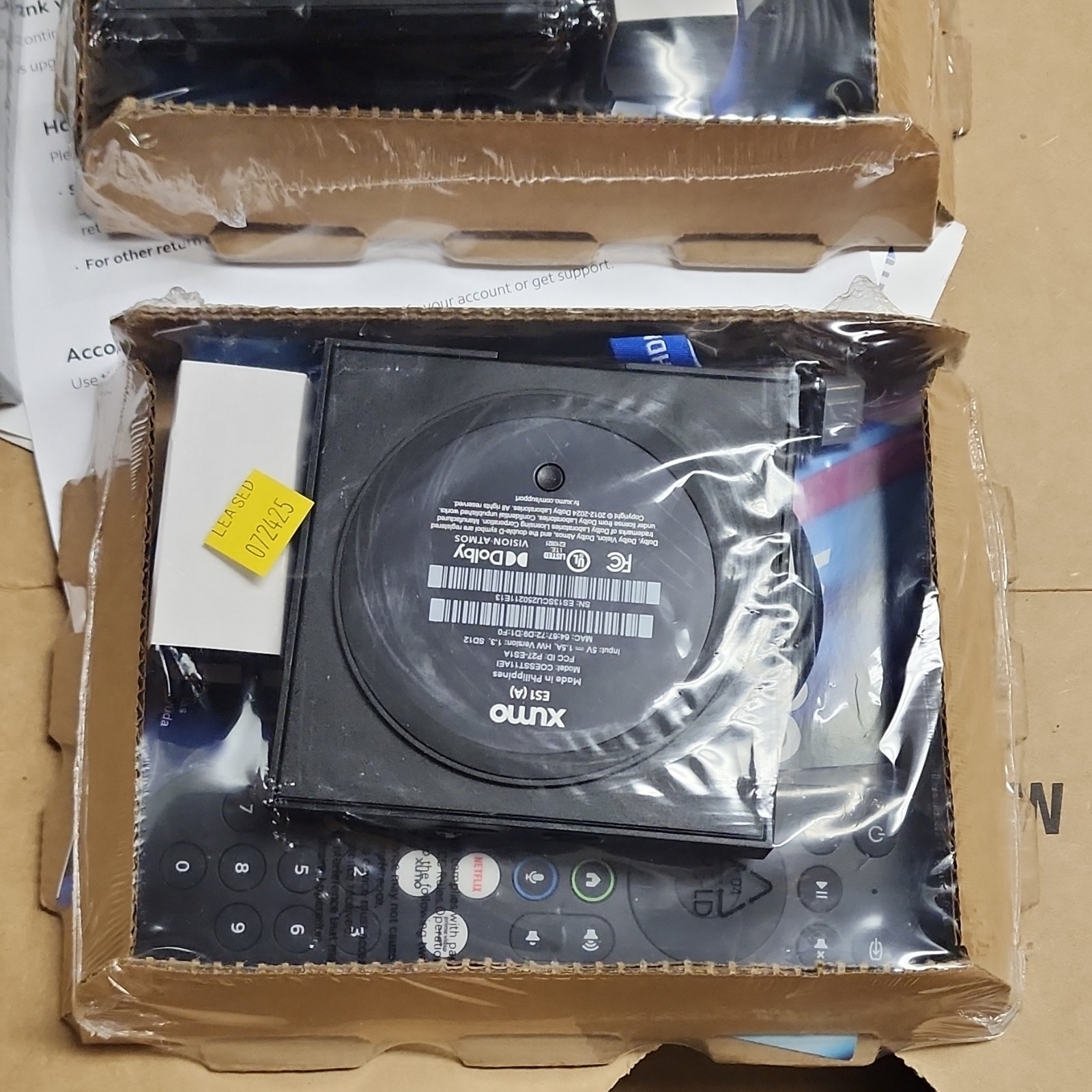 Spectrum DOCSIS 3.1 eMTA Cable Modem 2.5G Max Downstream Data Rate Black