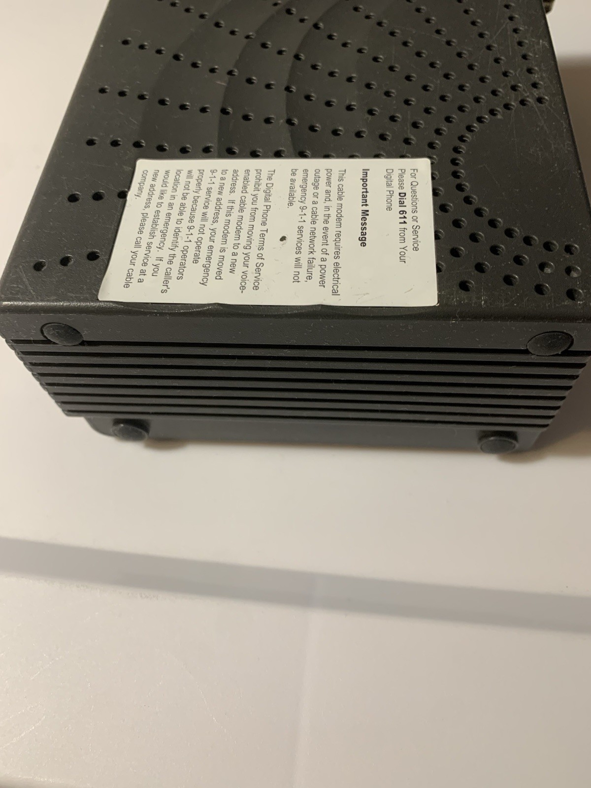 Scientific Atlanta/Cisco DPC2203C Cable Modem P/N 4013087 **MODEM ONLY**