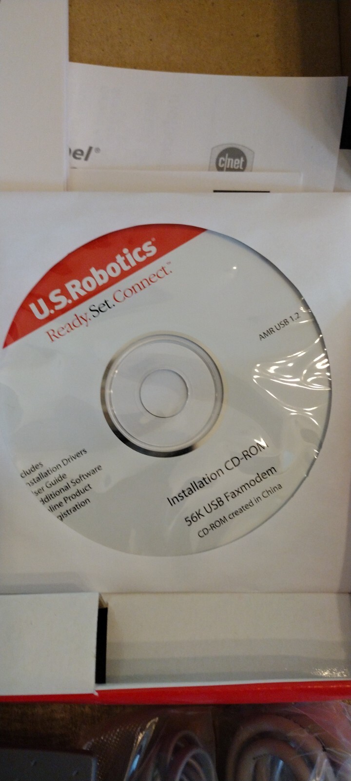 USRobotics USR5633B 56 Kbps Modem 56K USB V.92 Faxmodem New Open Box Complete