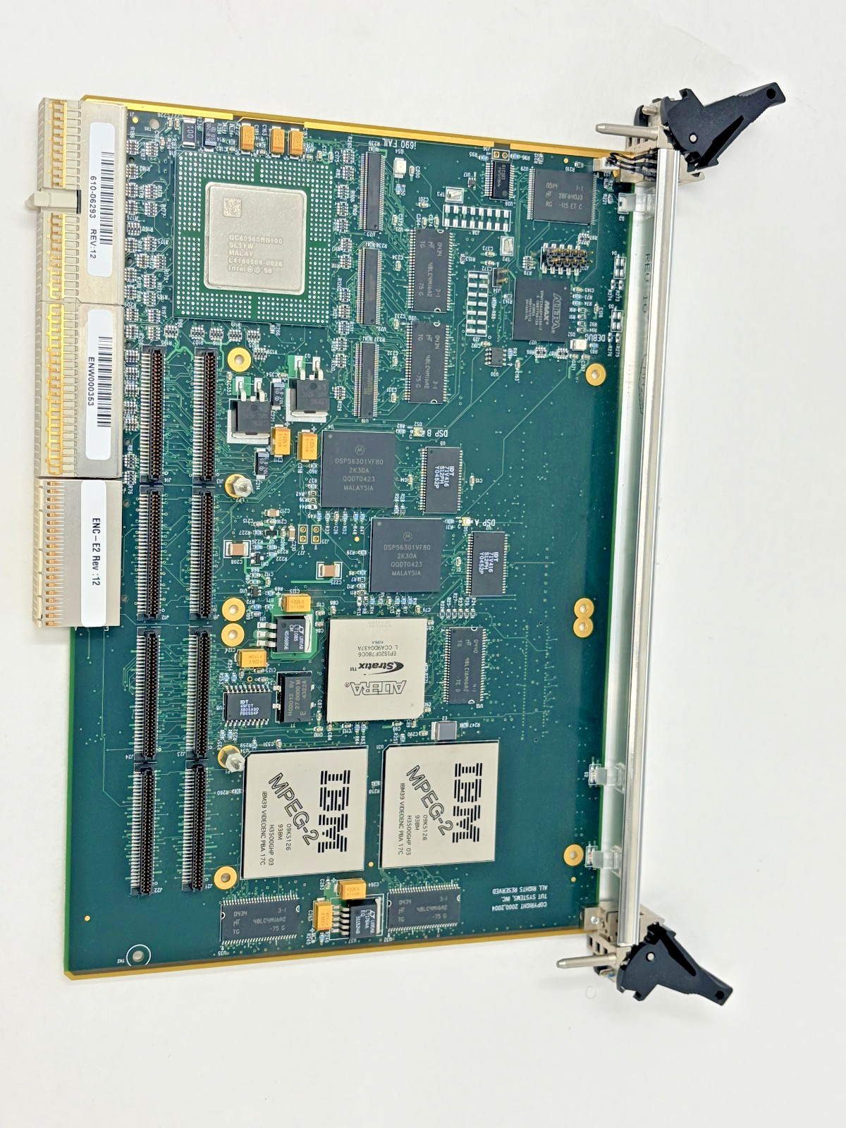 Tut Systems ENC-E2 Rev: 12 Encoder Card 610-06293 105-06374 Rev 14