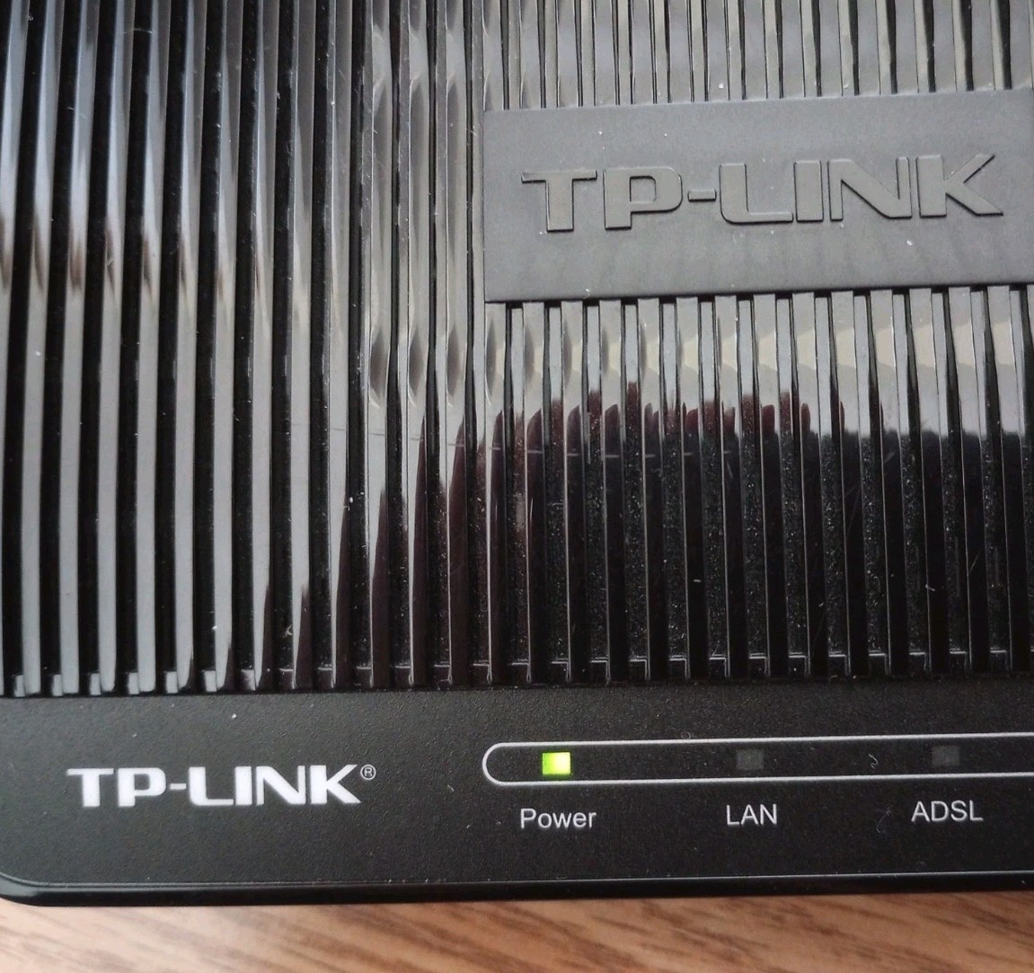 TP-Link ADSL2+ Modem Router TD-8816 (Color: Black) WORKS USED