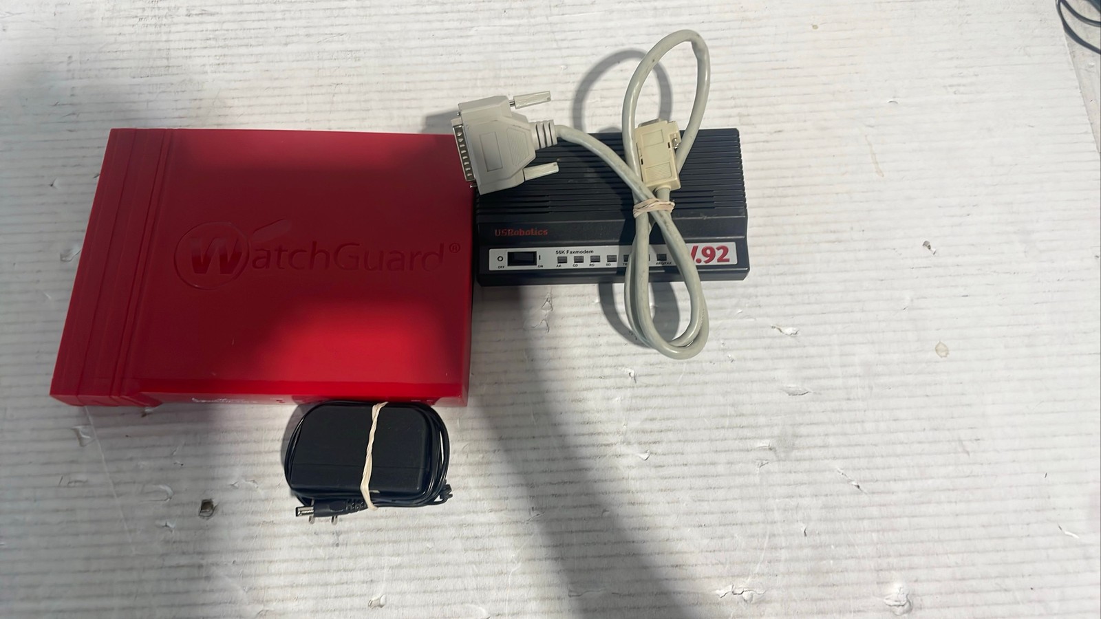 US Robotics 5686 56K V.92 External Serial Fax Modem Dial-Up Modem Lot of 2