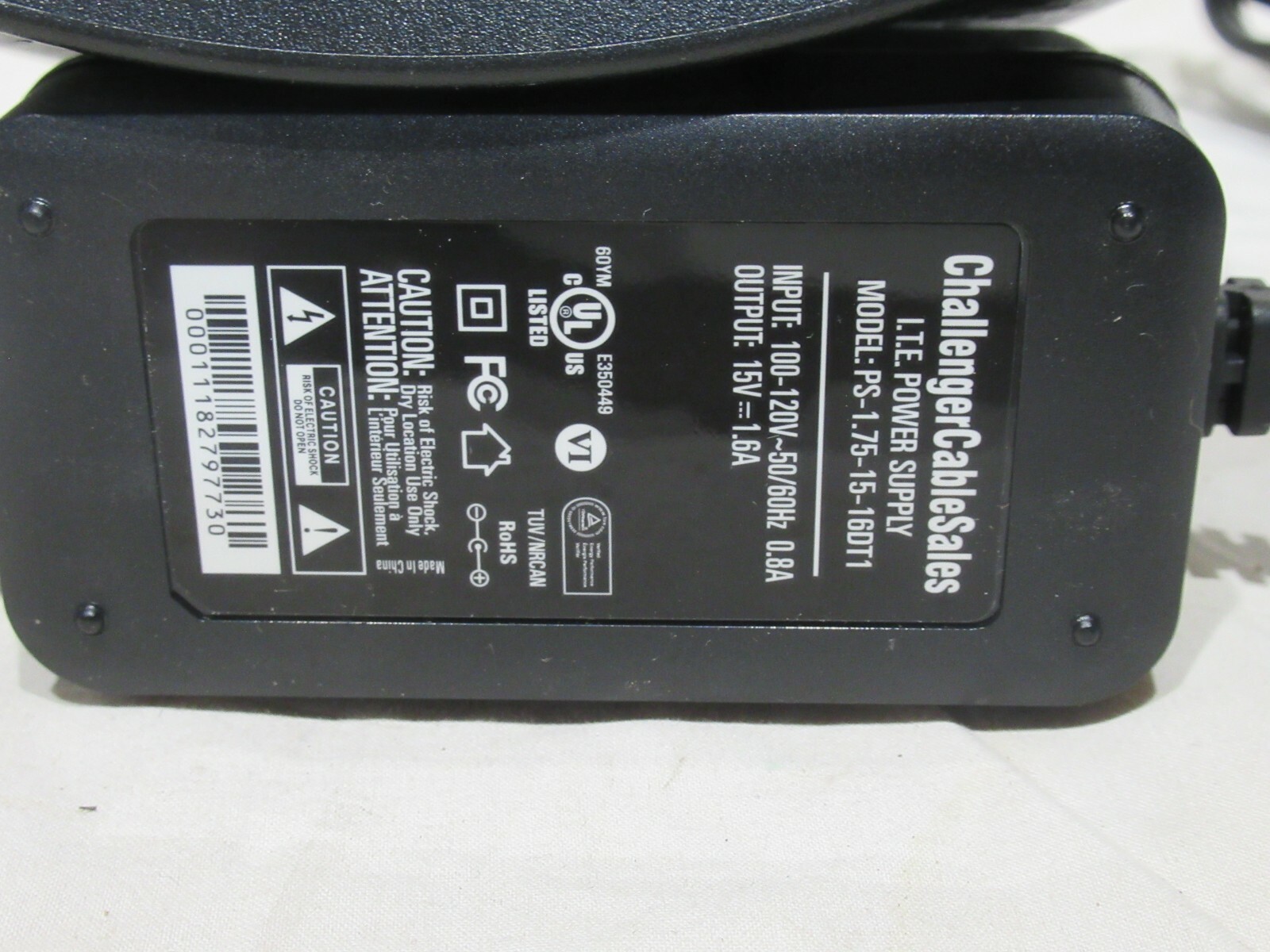Technicolor Modem Embedded Digital Voice Adaptor Model: DPC3216 w/ A/C adapter