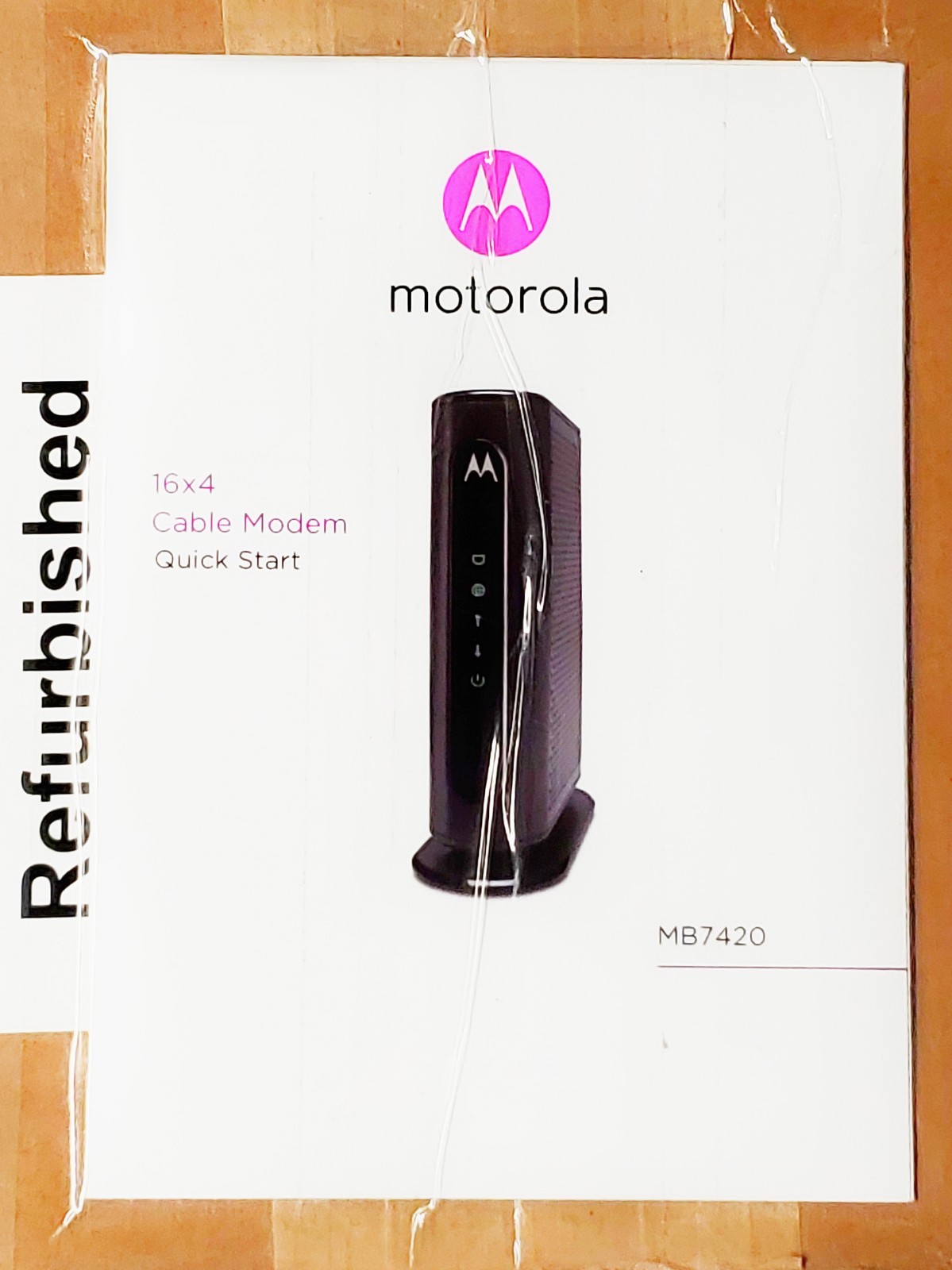 Motorola 16×4 Cable Modem 686 Mbps MB7420-10R / MB7420-30