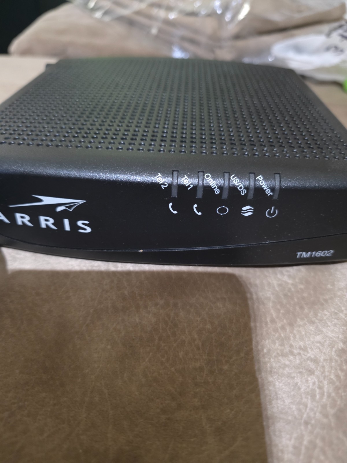 Arris TM1602A Docsis 3.0 Telephony Cable Modem for Optimum Cablevision OTHER