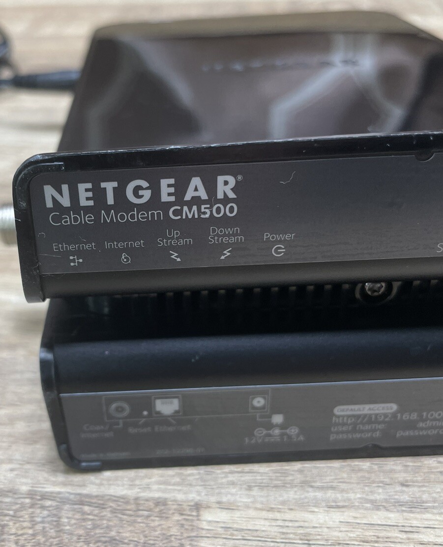 NETGEAR CM-500 CM500-1AZNAS 16×4 DOCSIS 3.0 Cable Modem Max Speed Tested