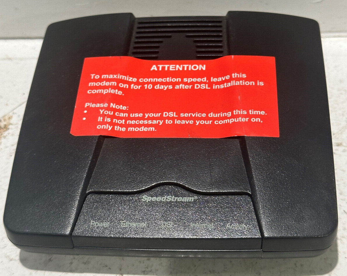 SpeedStream 4100 Ethernet ADSL Modem 060R-D146-A01