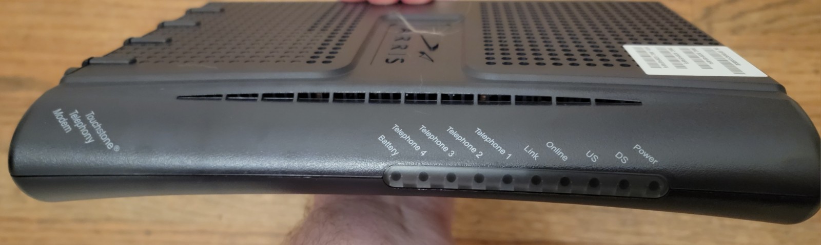 Arris TM604G DOCSIS 2.0 Touchstone Telephony Cable Modem Tested and Working!