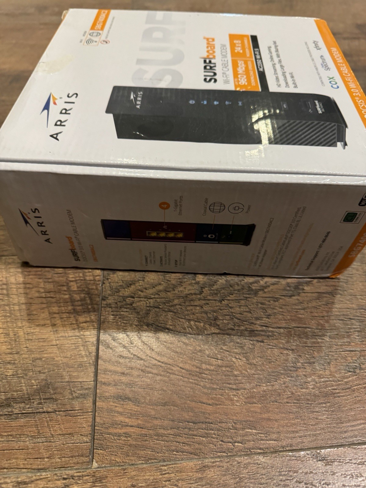 ARRIS SURFboard SBG7400AC2 DOCSIS 3.0 Wi-Fi Cable Modem 960 Mbps 4 LAN Ports