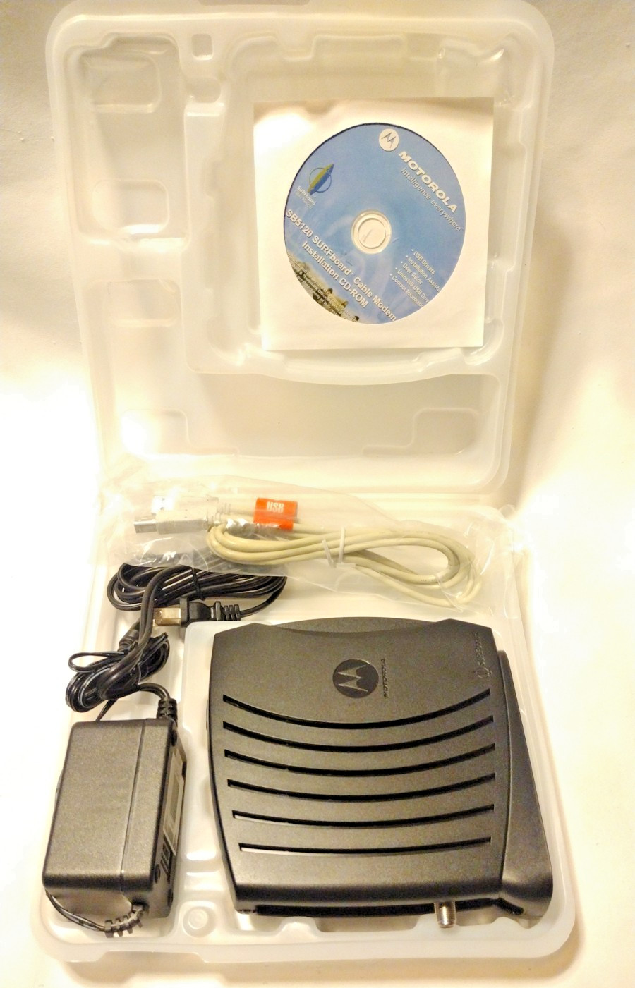 Motorola SURFboard SB5120 Cable Modem New Open Box B2
