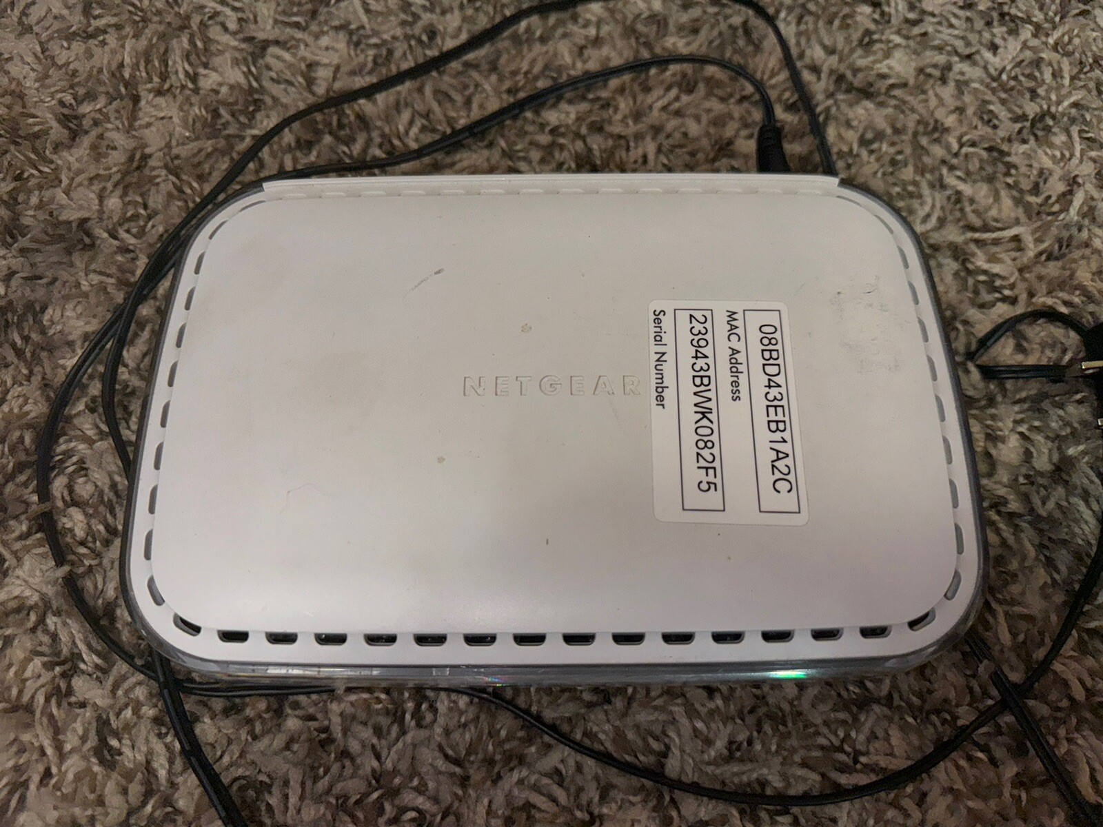 Netgear Cable Modem CMD31T DOCSIS 3.0 With Cables And Power Adapter – Untested