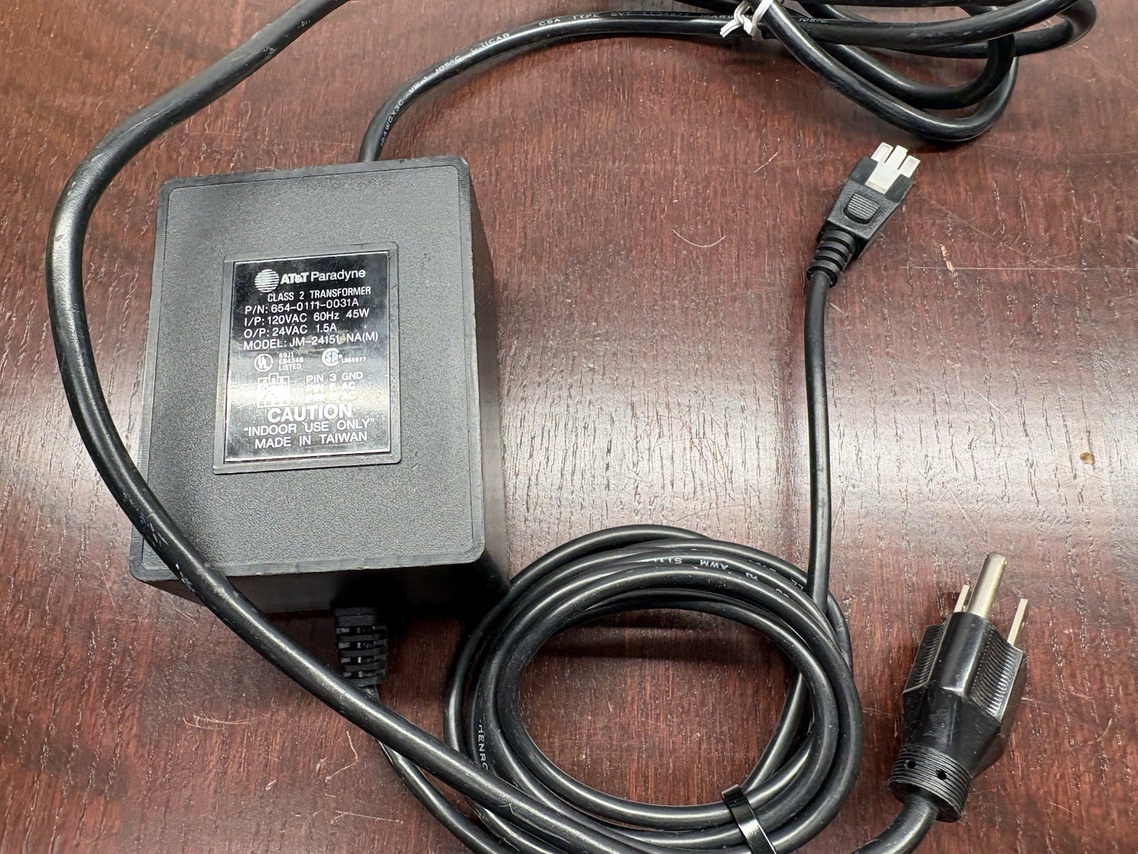 Power supply for AT&T Paradyne 24 VAC 1.5A JM-24151