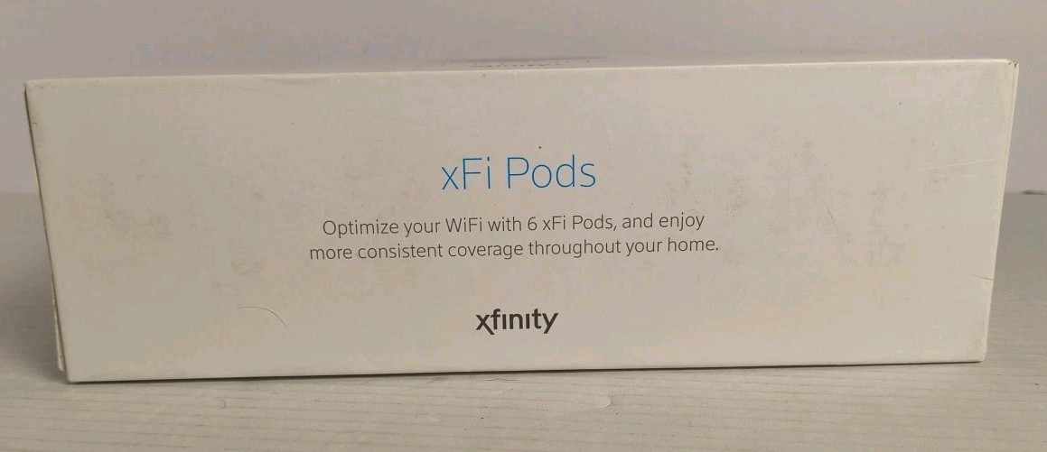 Xfinity XFI Pods Wifi Network Range Extender XE1-S White 1st Gen Pack of 6 New