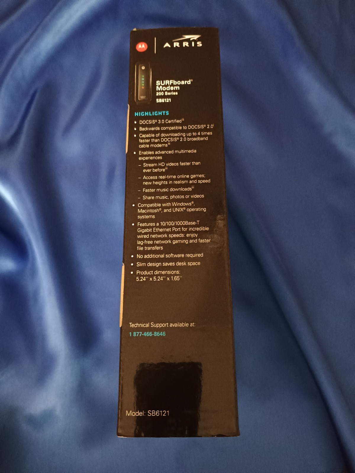 Motorola SURFboard SB6121 (575319-019-00) 199.68 Mbps