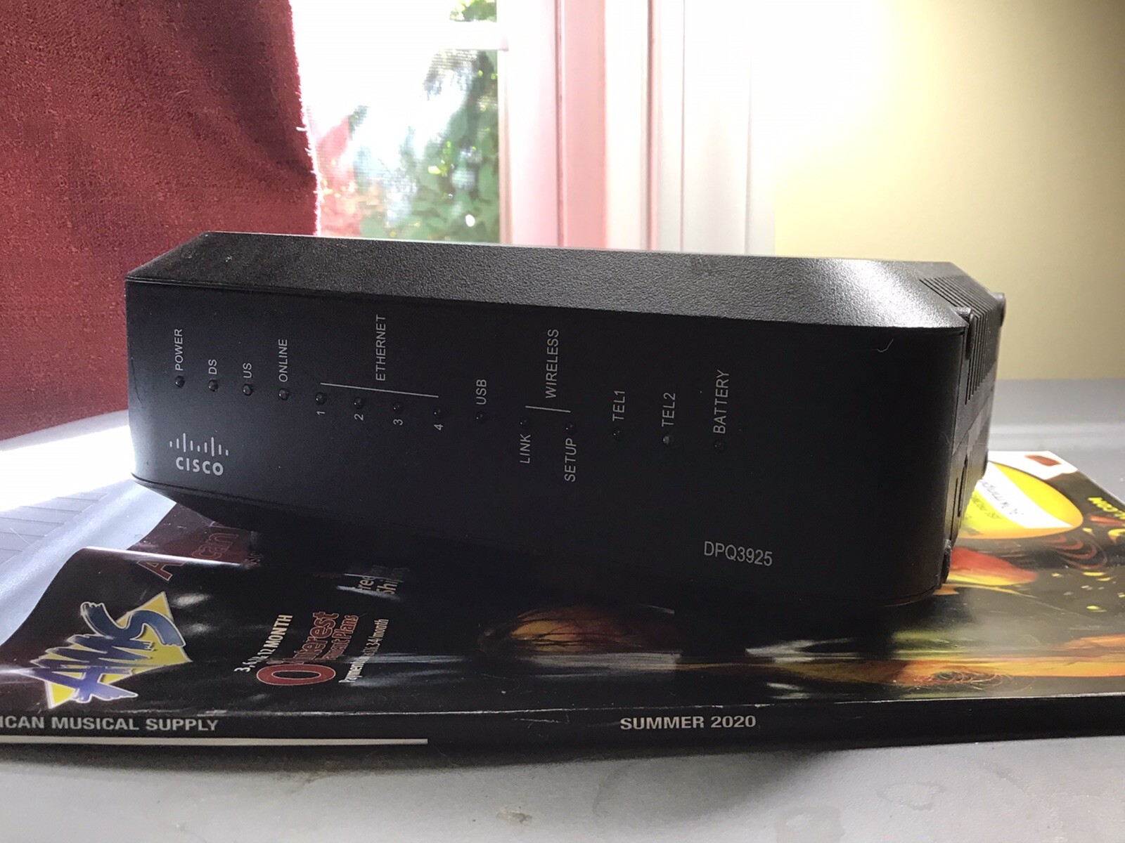 Cisco DPQ3925 Residential Gateway Modem