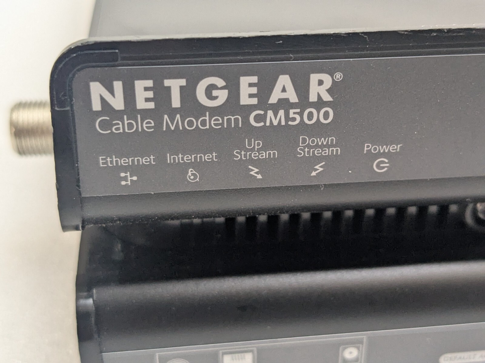 NETGEAR CM500 Internet Modem DOCSIS 3.0 Up to 680 Mbps downloads