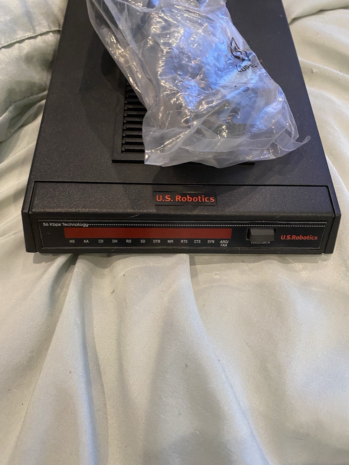 US Robotics 3453C Courier 56K Business Modem w/Power Adapter TESTED E6475