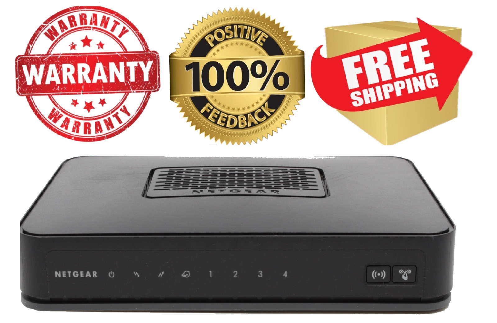 Lot x 10 Netgear CG3000D Cable Modem Wireless-N Router DOCSIS 3.0