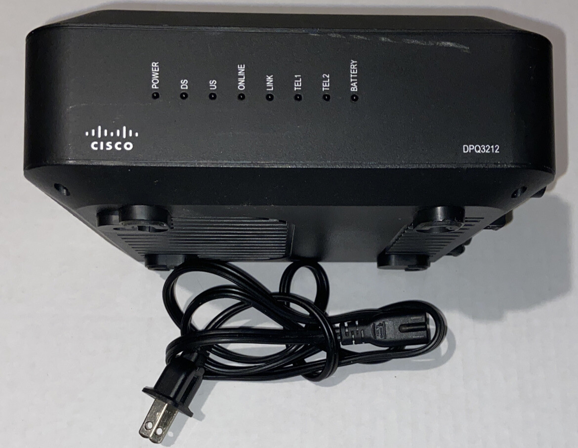 Cisco (DPQ3212) Cable Modem-Docsis 3.0 **TESTED & WORKING**