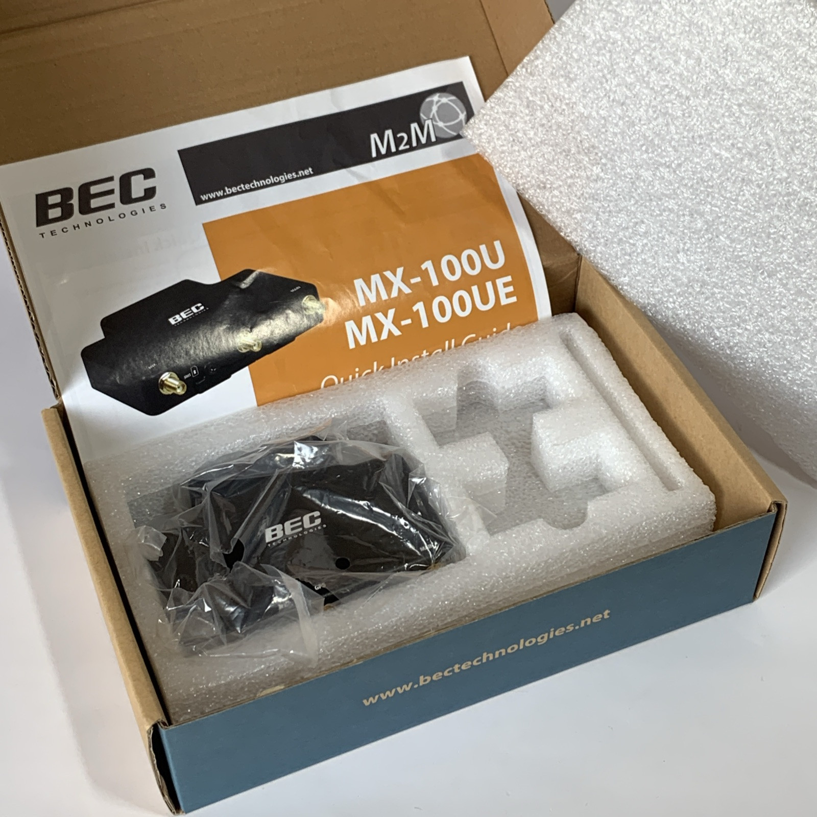 BEC Technologies 4G/LTE Modem Model MX-100UE for Cellular WAN, MXConnect Routers