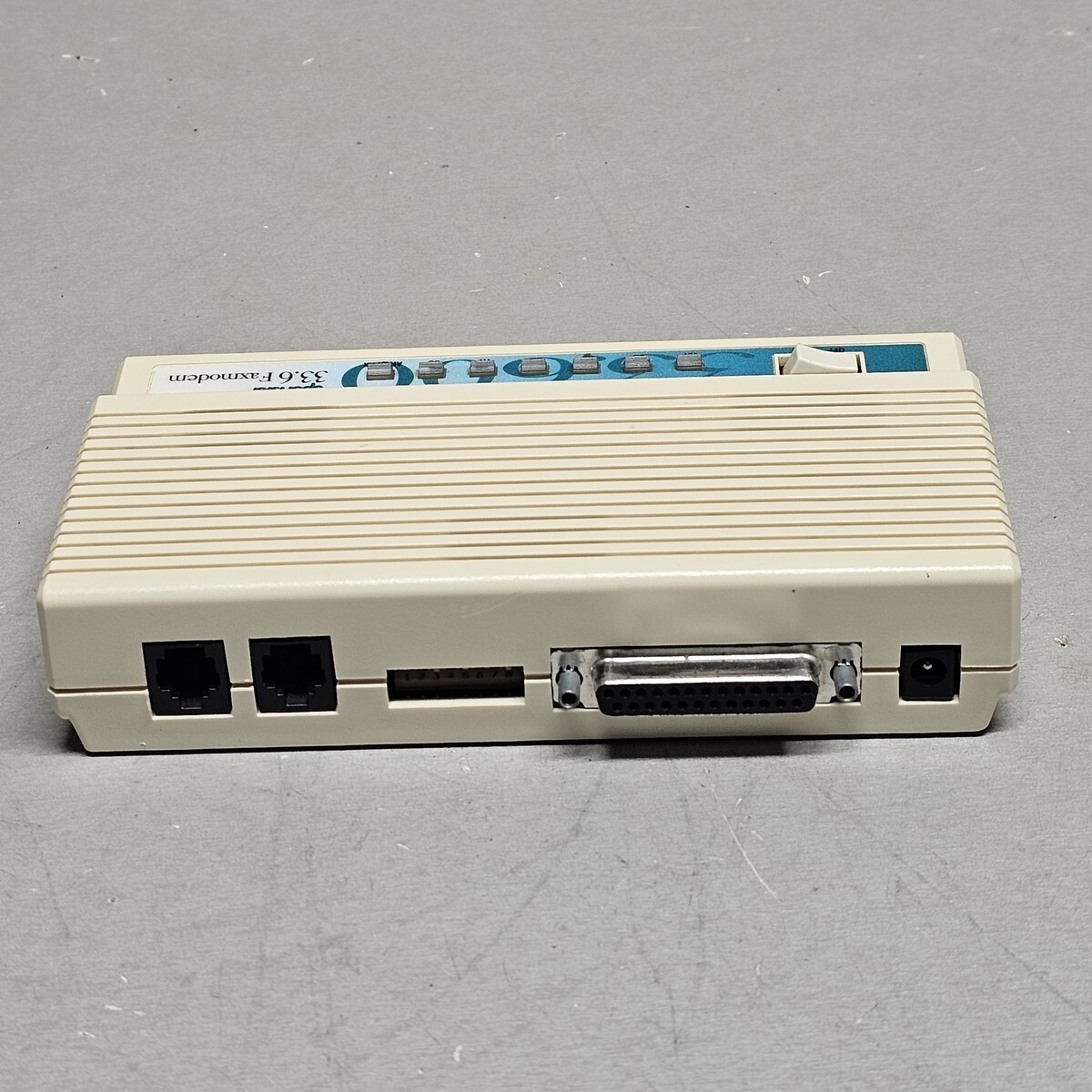 Vintage USRobotics Sportster 33.6 Faxmodem Model 6459 External Serial Modem USA