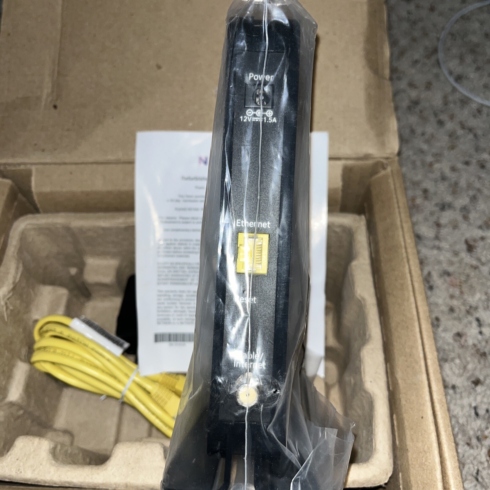 NETGEAR CM500-100NAR High Speed DOCSIS 3.0 Cable Modem NEW! READ!