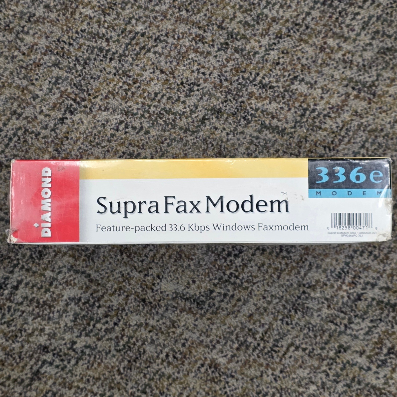 Diamond SupraExpress 336e External Fax Modem 33.6 Windows 95 Vintage Sealed New