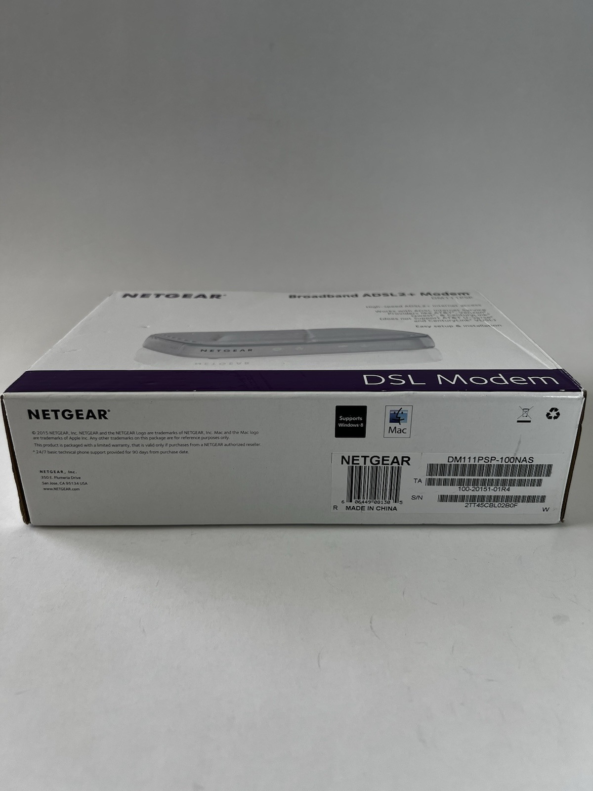 Netgear Broadband ADSL2+ Modem DM111PSP V2