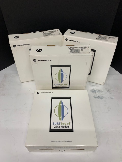 Motorola Surfboard Cable Modem SB5120 Lot of 4