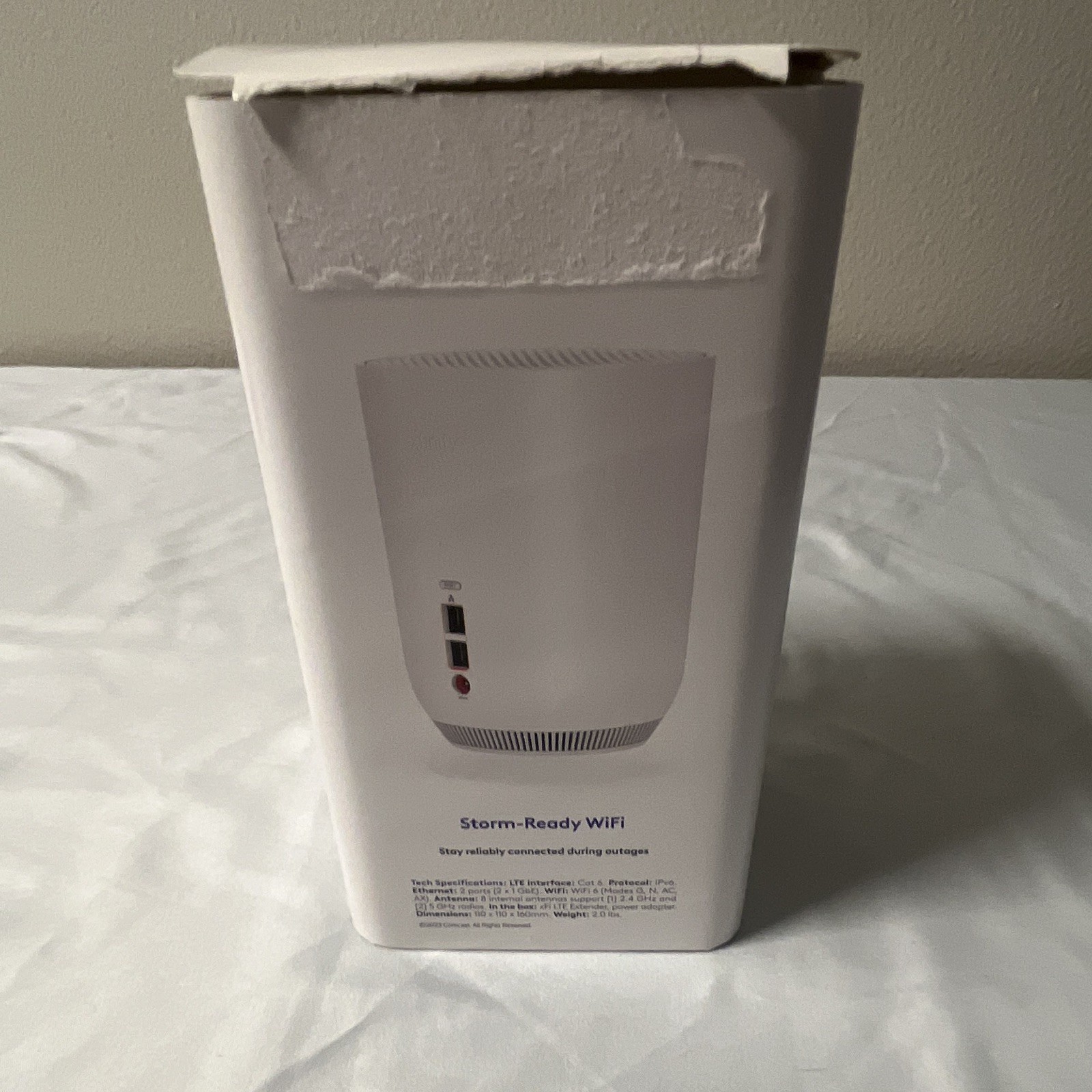 XFINITY Storm-Ready WiFi DOCSIS 3.1 Cable Modem/Router 2.5Gbps Battery