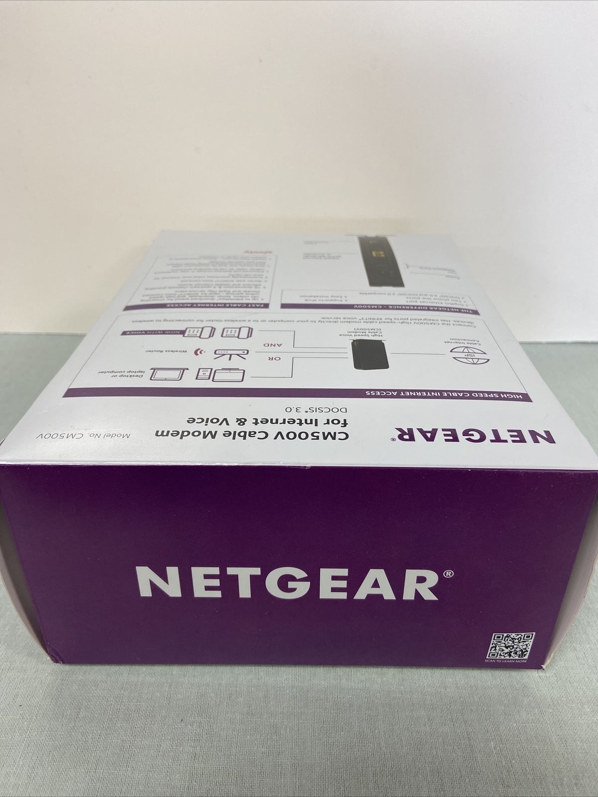 Netgear® CM500 16×4 DOCSIS 3.0 680Mbps-excellent Condition!!👍👍👍